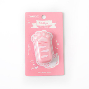 Nastro Correttore Portatile Mini a Forma di Zampa di Gatto GF Cartoon, 5mm*6m, Nastro Gomma Kawaii Piccolo per Forniture Scolastiche Studenti - Product Image 6