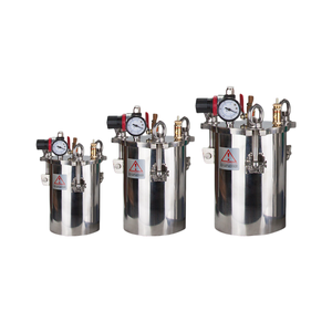 Machine de remplissage et de distribution entièrement automatique pour liquides A et B, avec agitateur électrique à petit débit et réservoir sous pression en acier inoxydable - Product Image 4