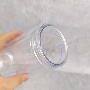 12Oz 16Oz 20Oz Acrylic Nhựa Tuyết <span class=keywords><strong>Globe</strong></span> Bia Có Thể Đôi Tường Pre-Khoan Rõ Ràng Long Lanh Snowglobe Nhựa Tumblers Cup Với Nắp - Product Image 4