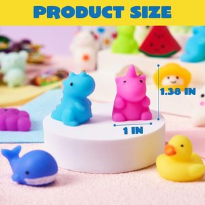 Customized Soft Squeeze EVA Slime <b>Fidget</b> Toys for 5 to 7 Years Old 25 <b>Packs</b> Random Assorted - Product Image 6