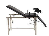 Lit d'Accouchement et d'Examen Obstétrical Médical MT, Table de Gynécologie en Acier Inoxydable