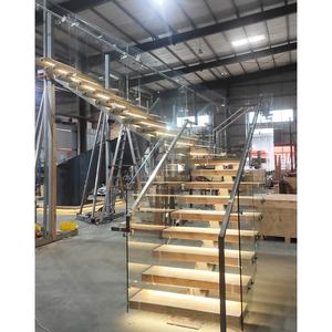 <span class=keywords><strong>Escalera</strong></span> de madera en forma de L para interiores, <span class=keywords><strong>escalera</strong></span> de ático personalizada en general, <span class=keywords><strong>escalera</strong></span> de <span class=keywords><strong>viga</strong></span> recta para sala de estar dúplex de alta calidad - Product Image 1