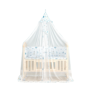 DJK Moustiquaire pliable argentée pour bébé, unité originale de <span class=keywords><strong>protection</strong></span> pour enfants, idéale pour les voyages, le camping et l'extérieur - Product Image 5