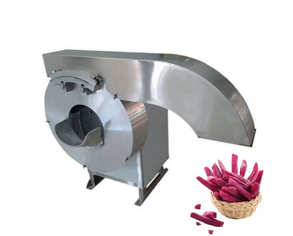 Düşük fiyat ile 800 kg/saat patates cipsi patates kızartması yapma kesme makinesi