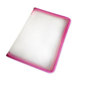 Bolsa de Archivo A4 Transparente con Cierre de Cremallera y Logotipo Personalizado, en PP, con Colores Variados, para Uso Escolar y Almacenamiento de Documentos - Product Image 3