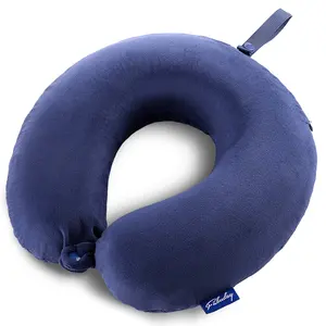 Newly Designed Memory Foam Travel Air Planes Neck Pillow For Neck Pain Jintongyuan