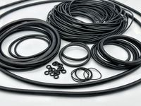 Professioneller Premium Hitze- und Ölbeständiger AS568 Schwarzer Gummidichtungsring HNBR FKM FFKM NBR O-Ring für Öl- und Gasfelder -50°C bis +320°C 15.000