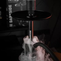 Nouveau Design Darkside Russe Ensemble Complet Chicha pour bar Portable Arabe Narguilé Kit Présentoir Shisha Ensemble