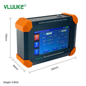 VLUUKE VK3200 220В Измеритель сопротивления соленой воды, настраиваемый тестер плотности соленой воды для электротехнических применений - Product Image 5