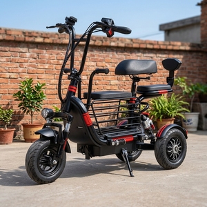 Triciclo Casual Modelo Y3 de 600W y 48V con Batería de Litio y Marco de Acero para Exportación Transfronteriza; Fábrica Directa en China OEM/ODM Y3 600W Moto - Product Image 3