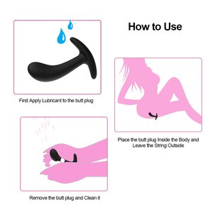3 Piezas de Juguetes Sexuales de Silicona Suave, Tapón Anal, Dildo Erótico para Mujeres y Hombres Adultos, Otros Productos Sexuales - Product Image 6