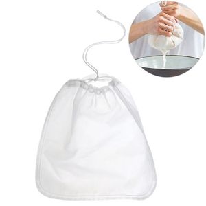 Sachets avec cordon de serrage, 50 pièces, 10x12 pouces, lait d'amante, jus, fromage, grec, yaourt, filtres de lait de noyer - Product Image 1