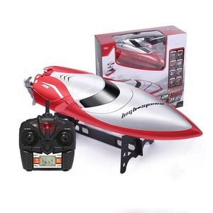 JH106 <span class=keywords><strong>Bateau</strong></span> Jouet Télécommandé Sous-Marin Étanche Haute Vitesse <span class=keywords><strong>26cc</strong></span> Crocodile, Retour Automatique, Prêt à l'Emploi, Modèle Expert - Product Image 1