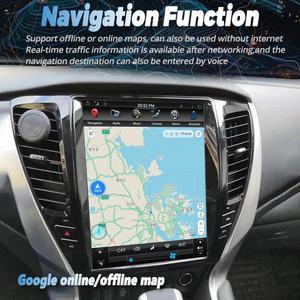 Écran vertical Android 12,1 pouces pour Mitsubishi Pajero Sports 2022, GPS, Carplay, autoradio, lecteur multimédia vidéo, navigation automobile - Product Image 4