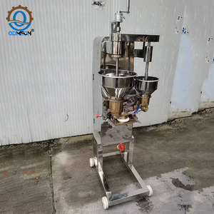 MI QDMECH, suministro de fábrica, máquina de moldeo de redondeo de albóndigas estofadas, fácil operación, máquina para hacer albóndigas rellenas verticales - Product Image 1