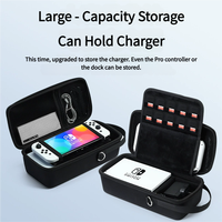 BJBT logo personnalisé sac de support de coque rigide Portable de grande capacité pour Nintendo Switch 2, nouvel étui de transport de protection OLED