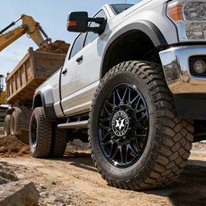 Cerchi in Lega Forgiata Compatibili con GMC JTX RAM Silverado 3500, 8x165.1 8x170 8x180 8x200 8x210, 22 24 26 28 30 Pollici, Ruote Doppie - Product Image 5