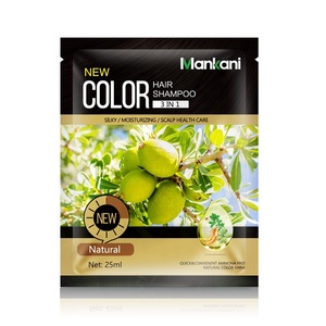 OEM 10 pièces de shampooing de <span class=keywords><strong>coloration</strong></span> pour cheveux brun noir naturel shampooing de teinture pour cheveux longue durée de marque privée - Product Image 5