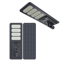 Lampadaire LED solaire avec détecteur de mouvement, étanche IP65, longue autonomie, pour éclairage de sécurité extérieur