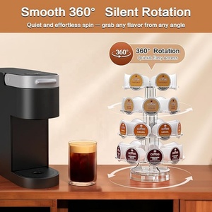 ที่วางฝักกาแฟแบบหมุนอะคริลิคเข้ากันได้กับ30แคปซูล K-Cup pods - Product Image 4