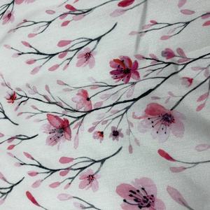 ファットクォーターキルティングパッチワークティッシュクロスを縫うためのカスタムピンク100% コットン生地 - Product Image 2