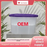 Boîte déshumidificatrice OEM/ODM au chlorure de calcium, déshydratant pour armoires et dortoirs, anti-humidité, anti-moisissure, parfumée, sur mesure
