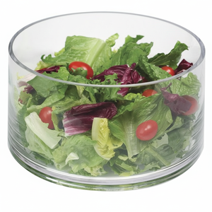Bols de service en verre/bol en verre avec couvercle/bol à pâtes bol à salade ensemble de bol en mélamine ensembles de vaisselle bol à salade - Product Image 1