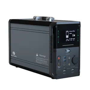 Popular 1500W Portable Power Station LiFePO4 For Travel RV Camping outside power storage power supply