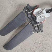 Système de propulsion à pédales Jiubie en PVC pour kayak, compatible avec les kayaks de pêche et les SUP