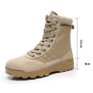 Stivali tattici da <span class=keywords><strong>uomo</strong></span> Desert stivali di sicurezza da lavoro impermeabili scarpe sportive da arrampicata stivali da combattimento da trekking all'aperto - Product Image 4