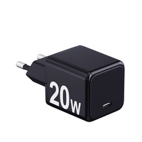 Bloc de charge EU Chargeur d'alimentation USB C Chargeur de téléphone enfichable Carregador Adaptateur de chargeur 20W pour le chargement de téléphone portable