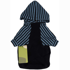 Wool hooded sweatshirt for dog, polyester jersey striped wool <strong>mongola</strong>, dog clothes, autumn and winter - Product Image 2