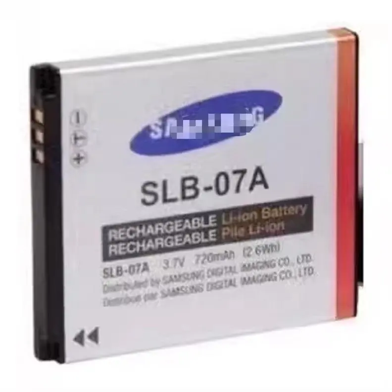 Oplaadbare Camera Batterij SLB-07A Batterij Papieren Verpakking