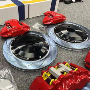 ชุดคาลิปเปอร์เบรก DV 6/4 พอต รุ่นใหม่ สำหรับรถแข่ง จานเบรกแบบมีร่องขนาด 380 มม. สำหรับ 530LI M5 E12 E34 E60 I5 - Product Image 5