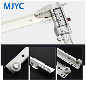 Trắng im lặng mềm đóng dưới núi ngăn kéo <span class=keywords><strong>Slide</strong></span> sơn tĩnh điện Con lăn fgv loại ngăn kéo trượt - Product Image 5