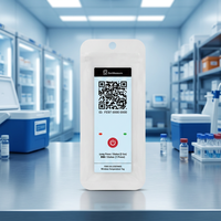 Registrador de Temperatura Inalámbrico ZenMeasure Preparado para Auditorías con Almacenamiento de 100,000 Datos para Etiqueta de Sensor Farmacéutico
