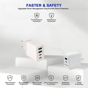 เครื่องชาร์จเร็ว PD AC เป็น DC <span class=keywords><strong>20V</strong></span> 3.25A อะแดปเตอร์ USB Type-C 9V 12V 15V <span class=keywords><strong>20V</strong></span> สำหรับสาย LED พร้อม ETL CE UGCA ROHS - Product Image 2