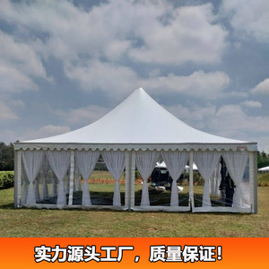 Carpa Piramidal 10x10m de Poliéster, Impermeable, Resistente al Viento, Protección UV, Plegable, Tipo Extensible, Automática y Rápida - Product Image 3