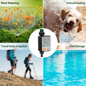 Kit penyiraman otomatis sistem irigasi tetes pintar untuk halaman rumput taman dan pengatur waktu selang pintar luar ruangan - Product Image 4