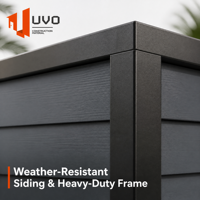Maison conteneur pliable UVO 40FT : 740 pieds carrés Maison de vacances de luxe |   Cabine portable certifiée CE, IBC et AS/NZS