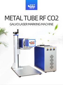 Nuôi dưỡng cuộc sống lâu dài davi 30W 60W 100W kim loại ống RF CO2 Laser đánh dấu máy cho kính nhãn giấy sản phẩm tre - Product Image 5