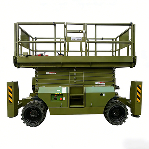 Plateforme élévatrice à ciseaux tout-terrain de 14 m et 450 kg pour travaux de construction lourds, approvisionnement B2B - Product Image 6