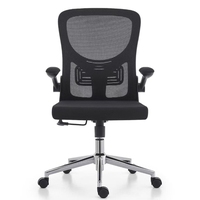 Silla de Oficina Ejecutiva Ergonómica de Malla de Tela en Oferta, con Reposacabezas y Reposabrazos Ajustables, Moderna para Oficina en Casa, Cómoda para Computadora