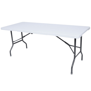 <span class=keywords><strong>Table</strong></span>-banc pliable rectangulaire moderne <span class=keywords><strong>de</strong></span> 6 pieds en plastique blanc imperméable pour <span class=keywords><strong>camping</strong></span>, salle à manger, hôpital, extérieur - Vente en gros - Product Image 6