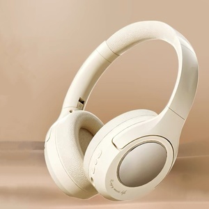 Casque sans fil blanc supra-auriculaire ANC 6.1 pliable à réduction de bruit pour les voyages, le bureau et les jeux - Product Image 1