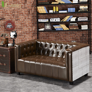 Divano lusso Vintage stile industriale retrò divano sigaro salotto personalizzazione Pub Club mobili Bankstel Hoekbank Sofy - Product Image 2