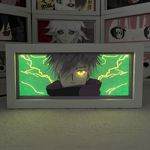 Boîte à lumière 3D en papier sculpté pour Noël, lampe de nuit LED à 16 couleurs à intensité variable, pour la décoration de la maison et de la chambre, ensemble cadeau - Product Image 5