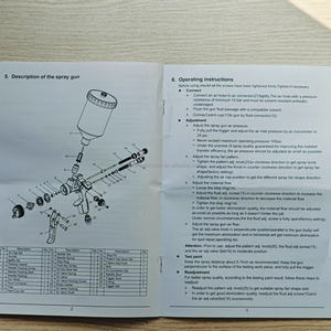 Pistola pulverizadora eléctrica de polietileno <span class=keywords><strong>para</strong></span> manchas de 600ML de acabado automotriz profesional 1,3 1,4 1,7 2,0mm <span class=keywords><strong>pintura</strong></span> de revestimiento Hvlp neumática de aire - Product Image 6