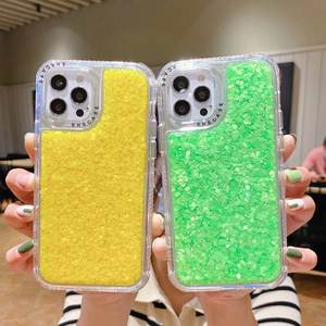 Funda Honatop <span class=keywords><strong>2023</strong></span> SHS Bling 3 <span class=keywords><strong>en</strong></span> 1 Híbrida de TPU y Plástico para <span class=keywords><strong>iPhone</strong></span> 14 13 Pro Max 12 11, Antigolpes, con Purpurina <span class=keywords><strong>en</strong></span> la Parte Trasera - Product Image 2