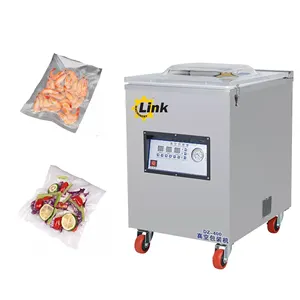 LINK brand Stainless Steel Hot Selling Food Shrimp Fish Red Bean Vegetable Bread in Sealed Bags Vacuum Sealer Machine